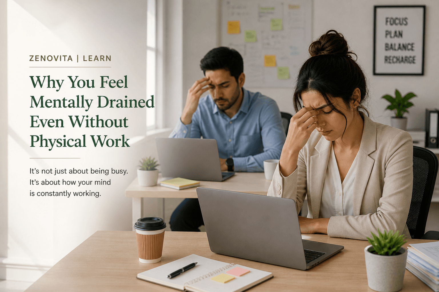 Why You Feel Mentally Drained Even Without Physical Work